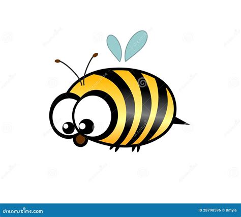 Funny Bee Royalty Free Stock Image Image 28798596