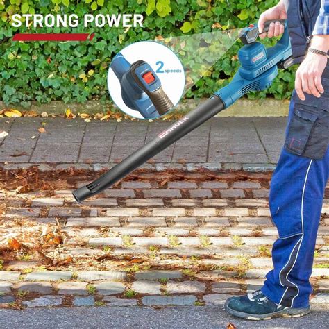 Enhulk Cordless Leaf Blower Review Zero Emissions Landscaping