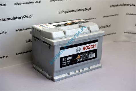 BOSCH SILVER S5 004 12V 61Ah 600A P+