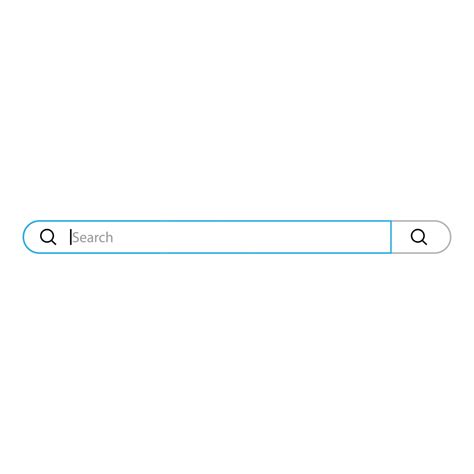 search bar icon vector