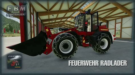 Mod Fire Brigade Wheel Loader V Fs Farmingsimulator App