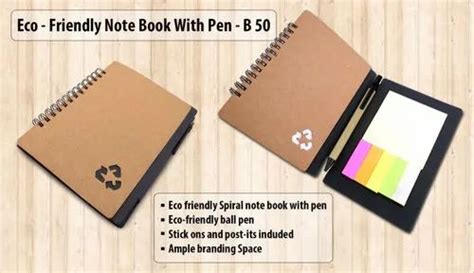 Eco Notebook With Pen And Sticky Pads At Rs Piece Sticky Note Pad