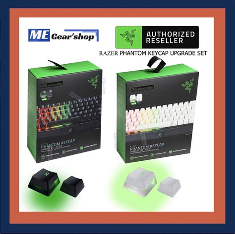 พร้อมส่ง📌 Razer Phantom Keycap Upgrade Set ขาวดำ ของแท้ 1000 ของใหม่