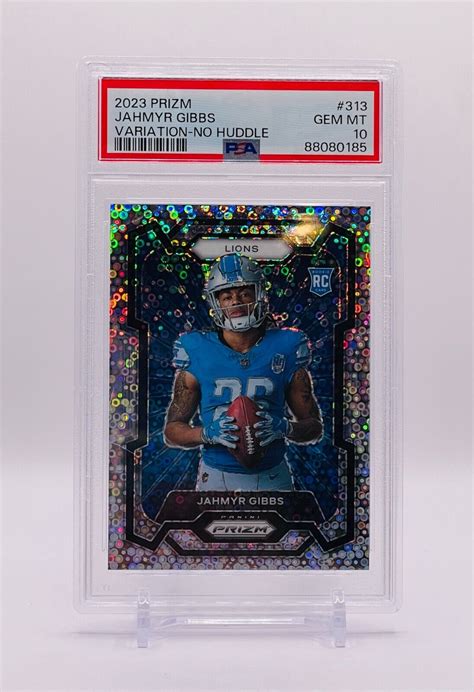 Jahmyr Gibbs 2023 Prizm 313 Rookie Variation No Huddle Price Guide