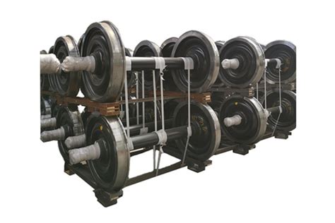 Railway Wheel Axle Assembly Rail Wheels Maanshan Kingrail Technology Co