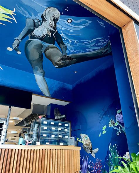 Underwater Ceiling Mural Art Roll