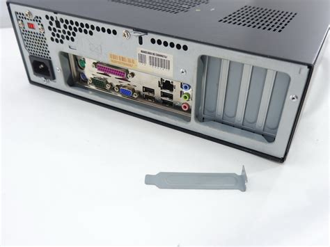 Классическая алюминиевая Заглушка мини короткая для PCI слотов ...