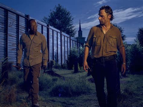 Rick And Morgan Square Off In The Walking Dead Season 6 Premiere