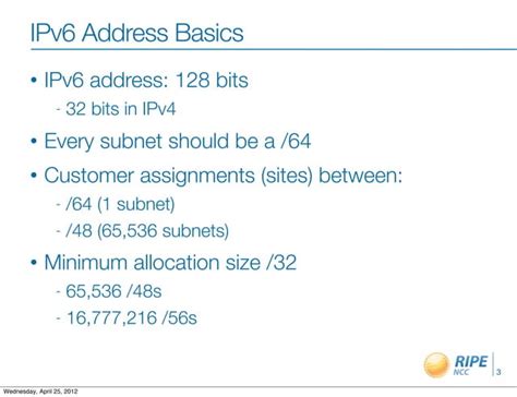 IPv6 Addressing Plan Fundamentals PPT