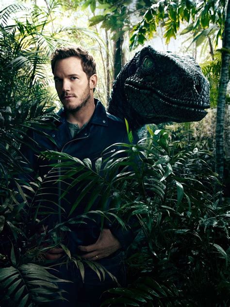 Chris Pratt Owen Jurassic World Blue Jurassic World Jurassic World