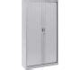 Armoire Monobloc Avec Portes Rideaux En Pvc Gris