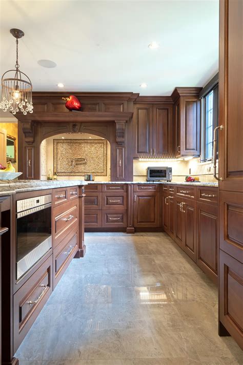 What Color Tile Goes With Walnut Cabinets Homeminimalisite