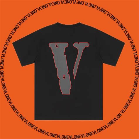 Vlone X Juice Wrld Man Of The Year Black Tee