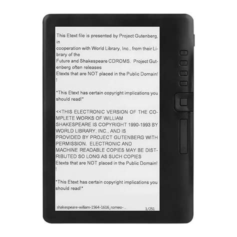 ALLOYSEED BK-7019 портативная электронная книга электронные чернила 7 ...