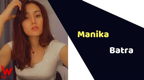 Manika Batra (Tennis Player) Height, Weight, Age, Affairs, Biography & More