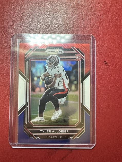 2022 Panini Prizm Rookies Red White Blue Prizm 344 Tyler Allgeier