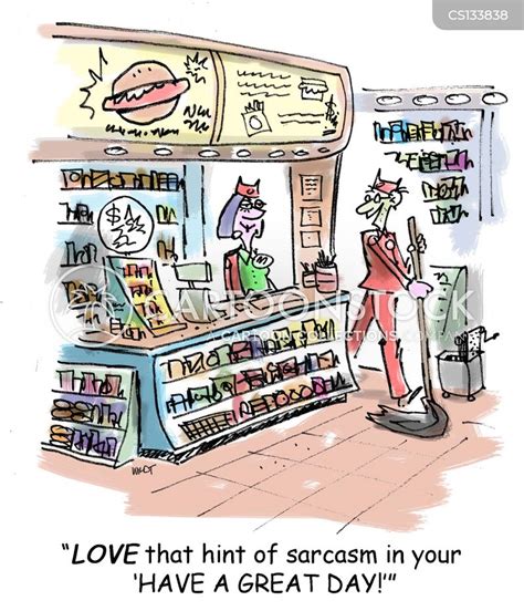 Sales Assistant Cartoons And Comics Funny Pictures From Cartoonstock