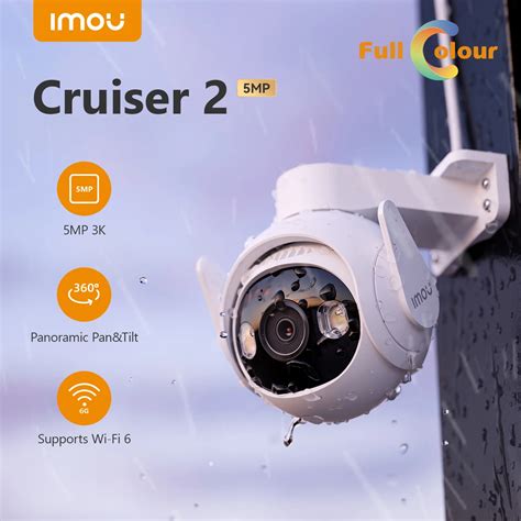 Imou Cruiser Mp Wi Fi Outdoor Security Camera Ai Smart Tracking