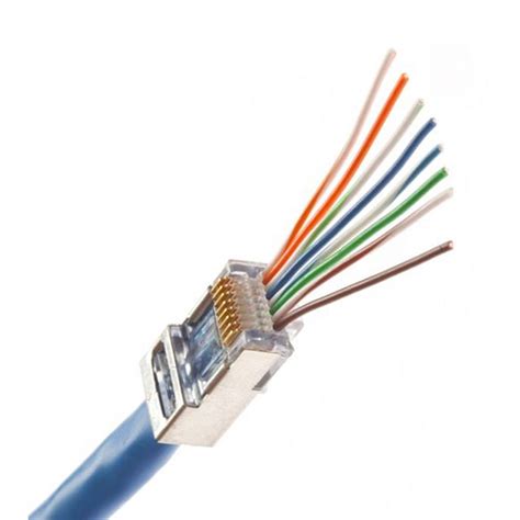 Platinum Rj45 Shielded Ez Crimp Cat5ecat6 Cable Suppliers Networking Audio Visual