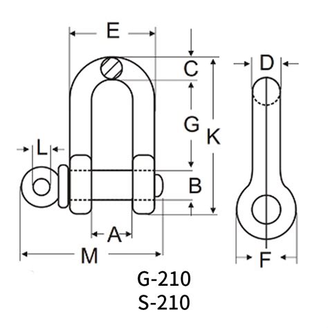 Us Type G Screw Pin Dee Shackle For Sale Mm Ratchet Loa