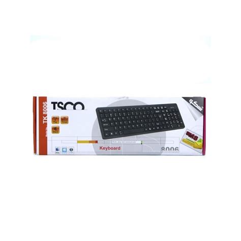 کیبورد با سیم تسکو مدل Tk 8006 Mini دریان کامپیوتر