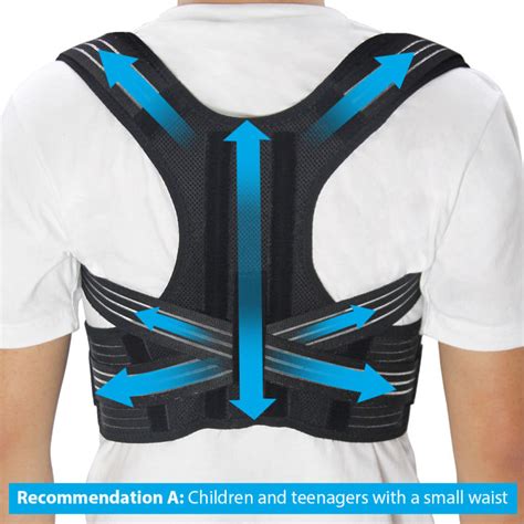 Adjustable Adult Corset Back Posture Corrector Therapy Shoulder Lumbar