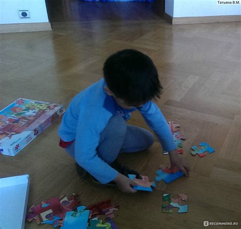 Пазлы Step Puzzle 24 MAXI "Малыш и Карлсон" - «Полюбились всей душой ...