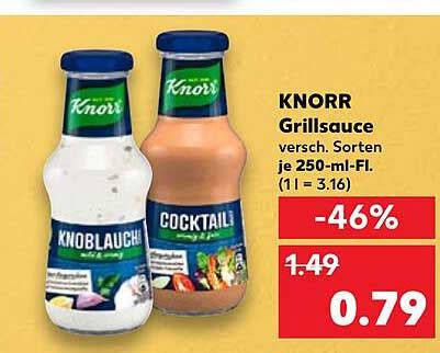 Knorr Grillsauce Angebot Bei Kaufland 1Prospekte De