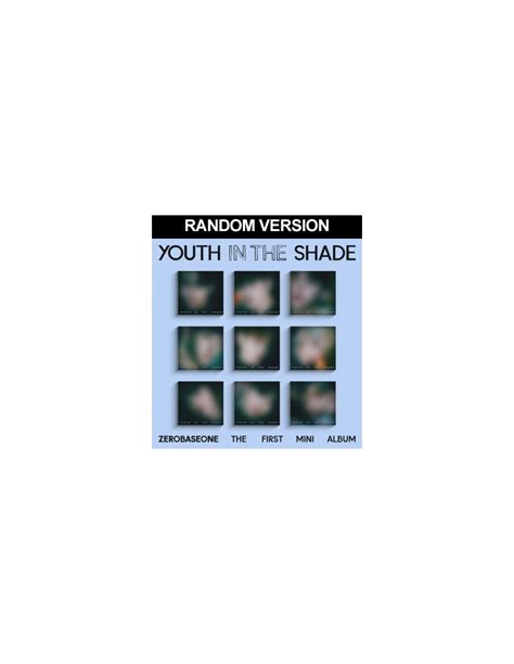 SET ZEROBASEONE 1st Mini Album YOUTH IN THE SHADE SET Ver 2CD