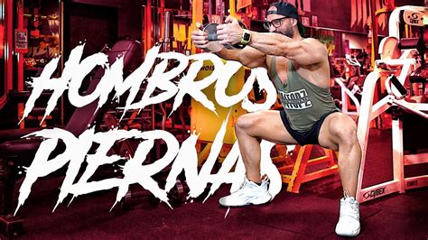 Rutina De PIERNAS Y HOMBROS EN FUEGO Miercoles Gymtopz YouTube