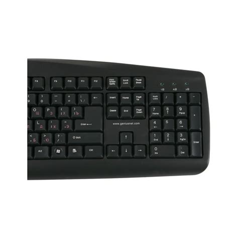 Клавиатура Genius KB-110 USB, цена. Цвет черный