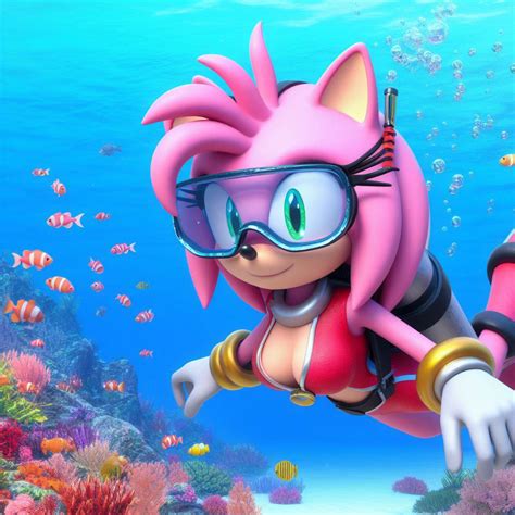 Amy Rose Scuba Diving 19 By Bludinimax On Deviantart