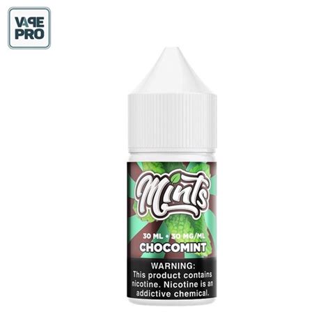 Chocomint Socola B C H By Mints Vape Co Salts Ml Vapepro