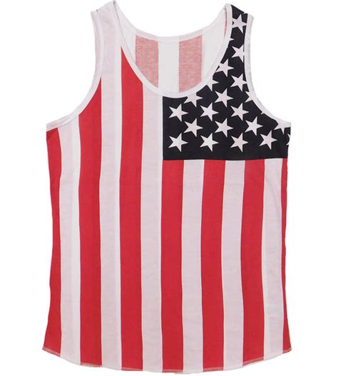 American Flag Tank Top United Tees