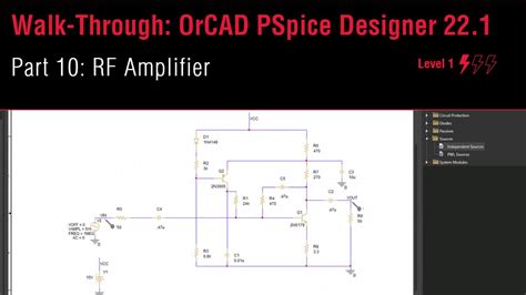 Lesson 10: RF Amplifier | EMA Design Automation