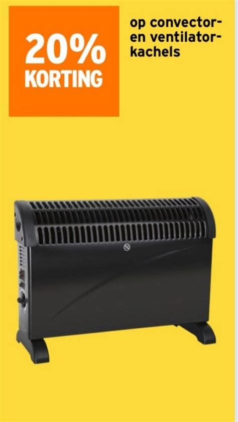 Op Convector En Ventilator Kachels Aanbieding Bij Gamma