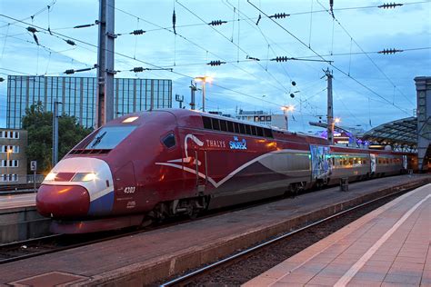 Thalys 4303 in Köln Hbf am 20 10 2013 Bahnbilder de