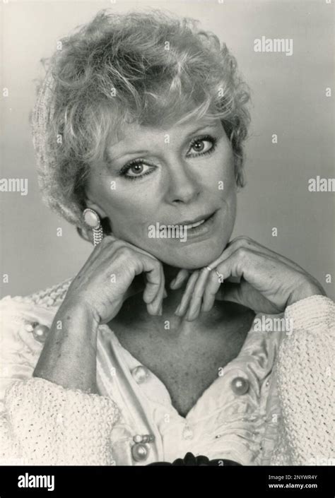 German Actress Elke Sommer Germany Stock Photo Alamy