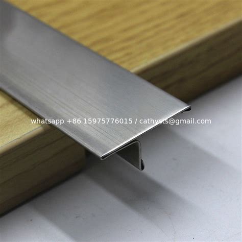 Metal Gold Trim Edge Trim Molding Mirror Hairline Brushed