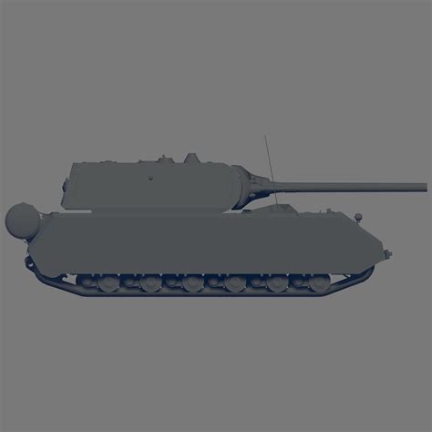 Maus Tank 3D model | CGTrader