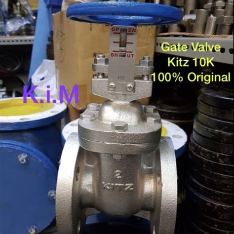 Jual Gate Valve Kitz 6 Inch 10k 6” 10 K Fchi Cast Iron Original Jakarta Pusat Kreasi