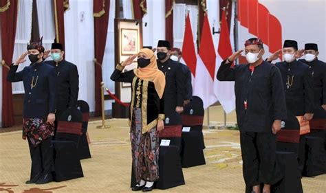 Gubernur Khofifah Hari Lahir Pancasila Momentum Perekat Persatuan