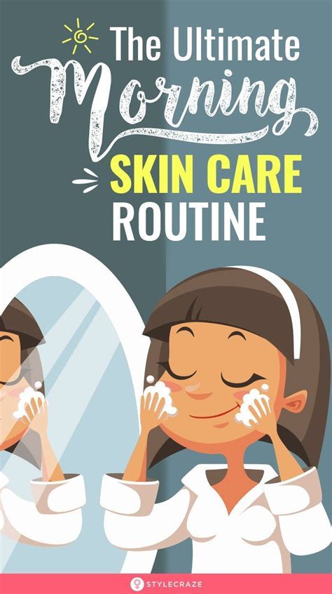 8 Step Morning Skin Care Routine For Glowing Skin Morning Skin Care Routine Skin Care Routine