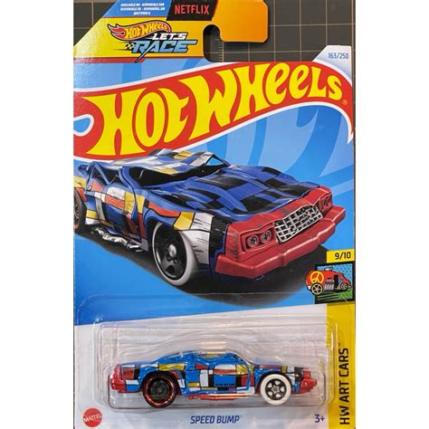 風火輪 Hot Wheels P Q 字母車 NETFLIX 壓扁車 SPEED BUMP 蝦皮購物
