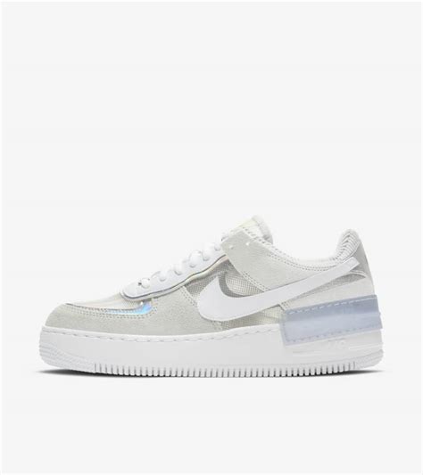 Women's Air Force 1 Shadow 'Pure Platinum' Release Date. Nike SNKRS