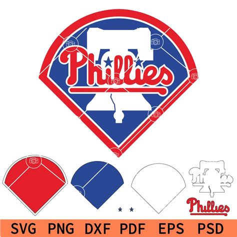 Phillies official logo svg, Phillies Official bell logo svg, Phillies ...