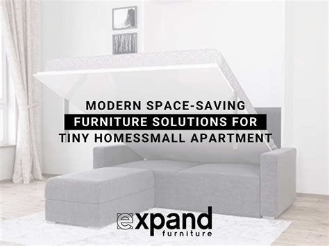 Modern Space Saving Furniture Solutions For Tiny Homes