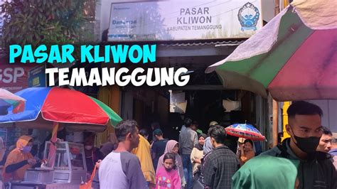 RAMAI PEMBELI MENJELANG LEBARAN IDUL FITRI 1444 PASAR KLIWON