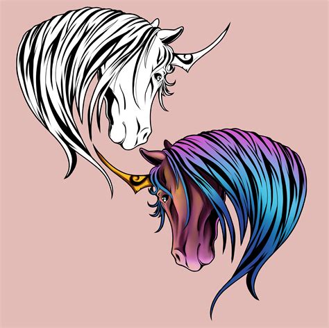 unicorn tattoo design  thepainteddogg  newgrounds