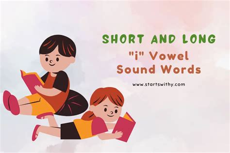 Mastering Short And Long I Vowel Sounds A Comprehensive Word List